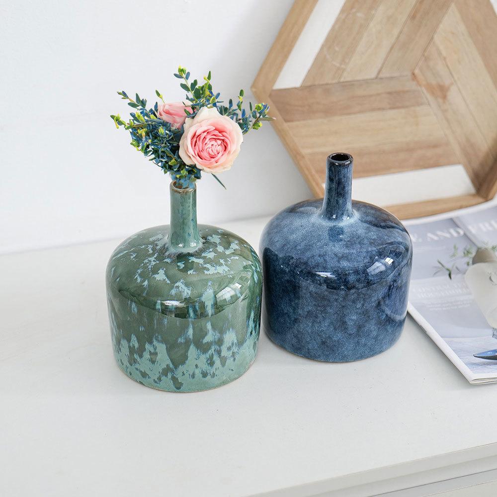 Wazon Ceramiczny Porcelana Przekształcana w Piecu Wazoniki Wazon na Kwiaty Akcesoria do Kompozycji Kwiatowych Akcesoria do Dekoracji Domu Terrarium
