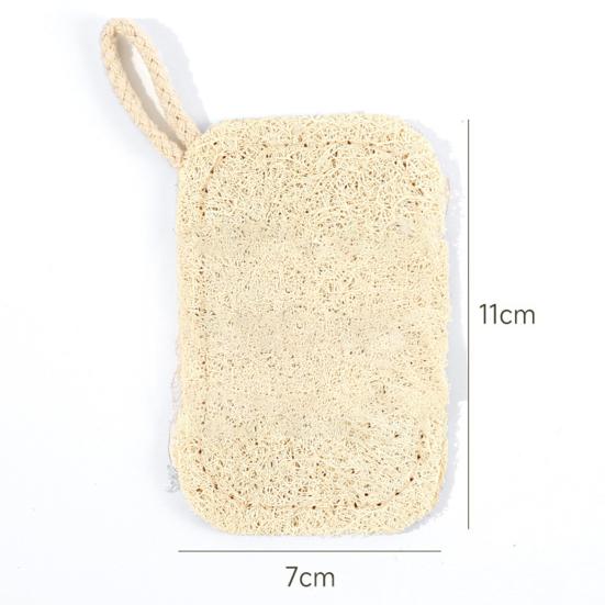 Loofah Dish Scrubber Convenient Dish Pot Washing Cloth Quick Drying Loofah Cleaning Pad for Home Kitchen