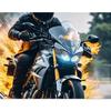 Cool Decoration Dynamic LED Car Headlights Devil Eye LED Car Light Headlight Assembly Modified Eagle Eye Light Cars Accessory