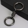 Split Ring Key Ring Double Ring Metal Keychain Ring Creative Key Pendant