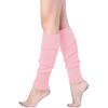 Women Juniors Neon Ribbed Leg Warmers for 80s Eighty's Party Sports Yoga