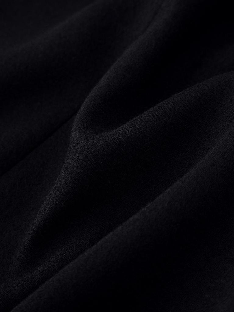 Women's Irregular Slimming High-Waist Draped Midi Skirt - Autumn/Winter Collection