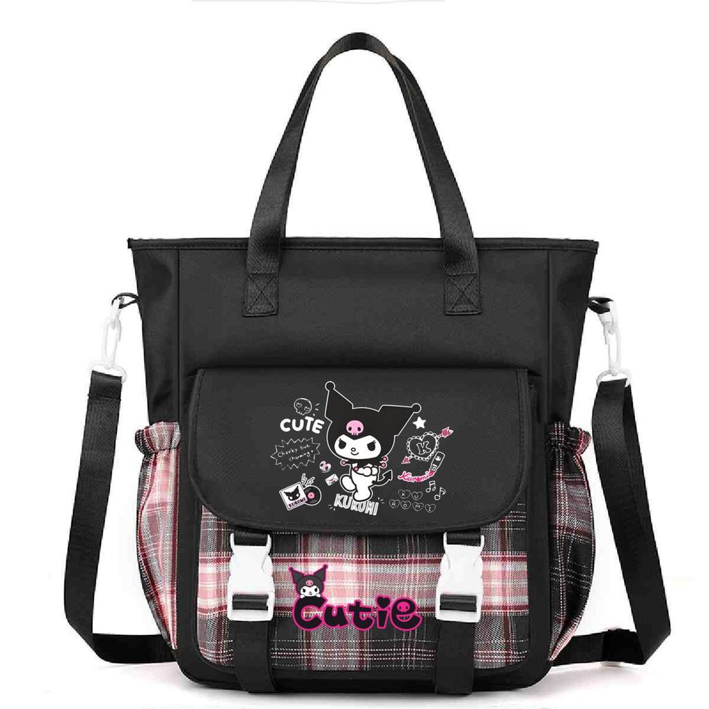 Crossbody Bag Student Class Book Holder Extra Large Bag Shoulder Make-Up Bag Cute Cartoon Printed Crossbody Bag