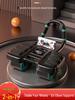 Six-Elbow Support Ab Roller: Automatic Rebound 4-Wheel Fitness Equipment for Men's Abs and Belly Exercise.