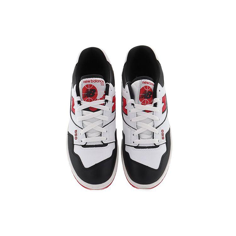 New Balance 550 Unisex White Team Red Black BB550HR1