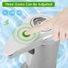 280ml Automatic Soap Dispenser Adjustable Touchless Hand Soap Dispenser Motion Sensor Smart Stainless Steel Hand Sanitizer