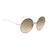 Gucci Vintage Brown Lens Round Sunglasses Women sunglasses GG0395S-003