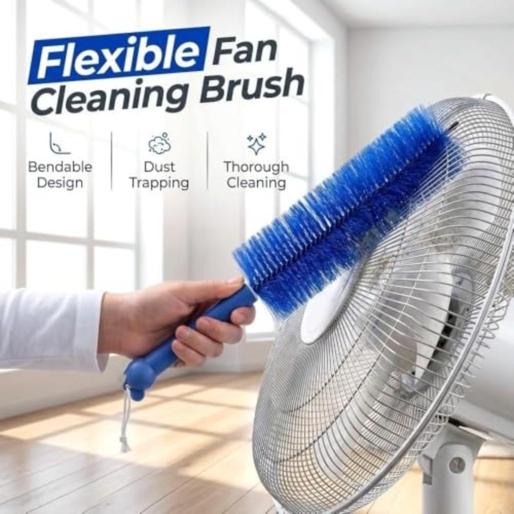 Microfiber Fan Cleaning Brush Bendable Head Bendable Cobweb Duster For Air Conditioning