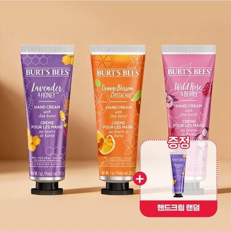 BURT’S BEES Hand Cream 28.3g (Choose 2 of 3) Selection-01_Wild Rose & Berry Hand Cream