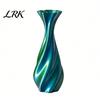 Creative Flower Holder 3D Printed Vase, Twisted Minimalist Arrangement Holders, Artistic Line Design Vase Elegant Home Decor for Living Room