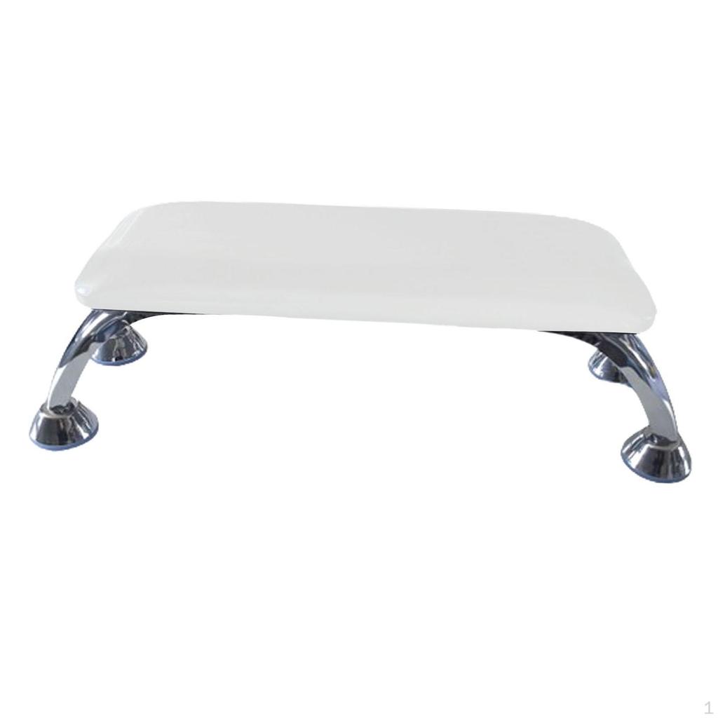 Podpórka pod dłonie do manicure, podłokietnik do paznokci, skóra PU, antypoślizgowa, mata stołowa, do