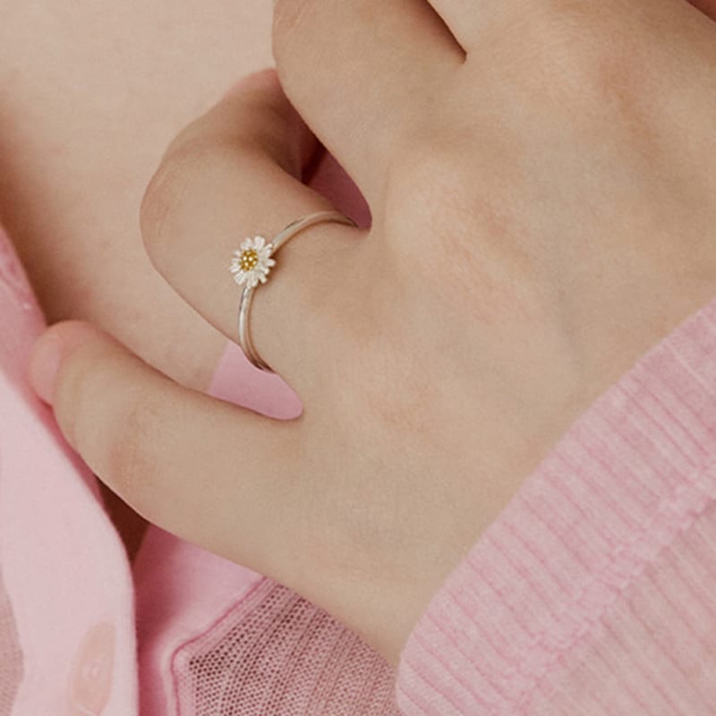 

VINTAGE HOLLYWOOD [925 Silver] Petit Daisy Ring_VH25NNRI004V No. 13