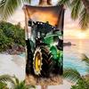 Tractor Fashion Beach Towel: Ideal for Summer Adventures Soft, Absorbent and Quick Drying Suitable for Swimming and Bathing