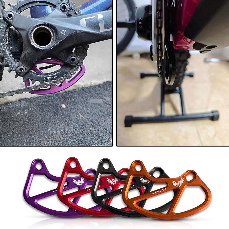 For Bicycle Chain Guide Mountain Bike Chains Stabilizer 30-32T Chainring Protector Bash Plate Mountain Bike Bash Guard