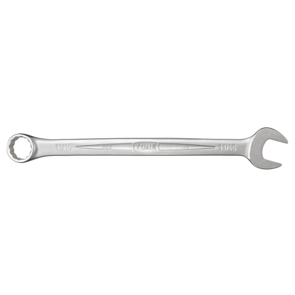 TONE Combination Wrench inch across CSB-22, 11/16 (width flats)