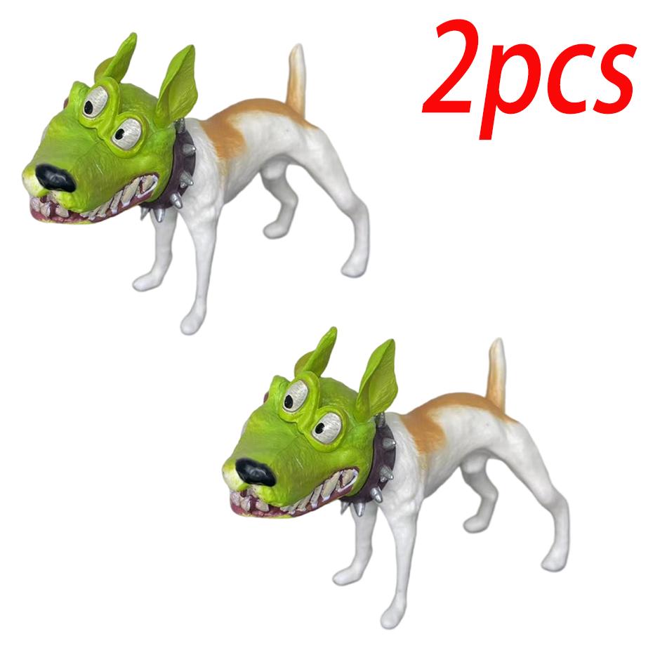 7cm/2.75in The Mask Comedy Film Cartoon Cute Dog Action Figures Statue  Model Figurine Desktop Decor Ornaments Holiday Gifts Toy