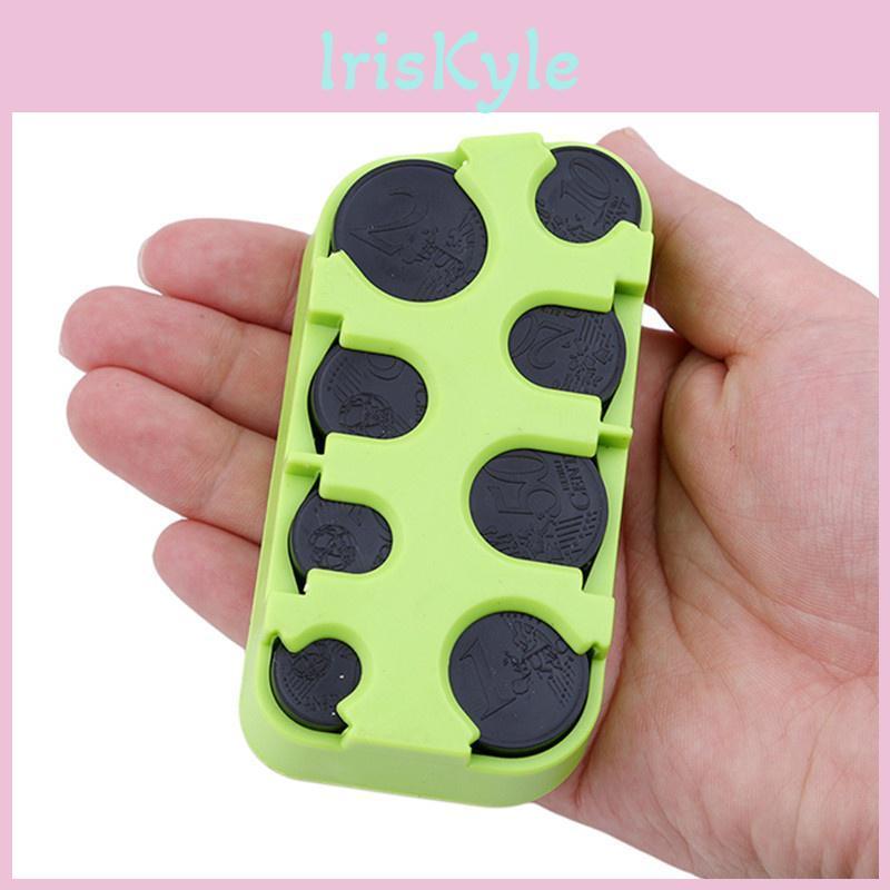 Purse Storage Coin Wallet Dispenser Holders Box Plastic
