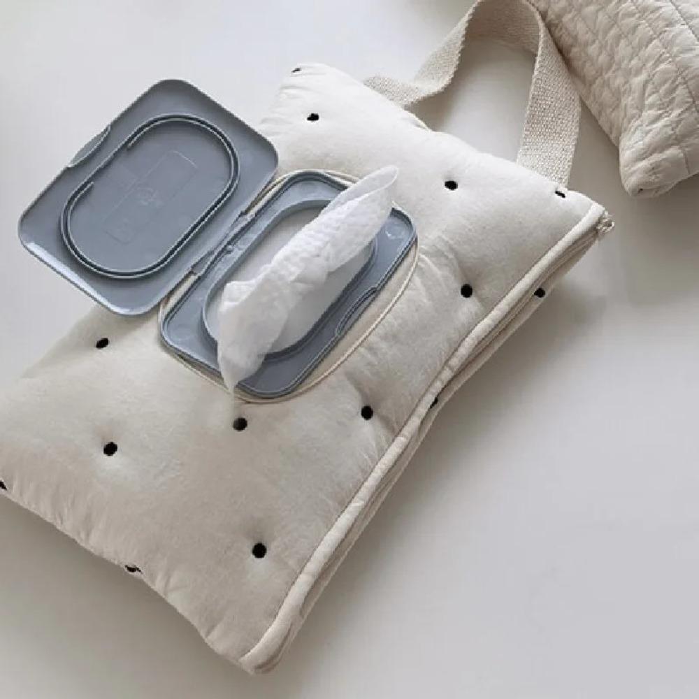 

Baby Car-mounted Tissue Box Baby Cart Paper Towel Wet wipes hanging Bag Portable Removable Flip Tissue Box Stroller Accessories