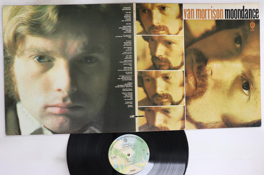 LP Record VAN MORRISON - Moondance WS1835 Warner Bros. Re 1976 US Rock Used