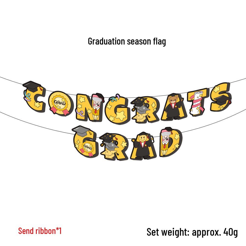 Birthday & Holiday Fishtail Bunting Banner for Parties