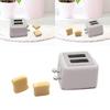 Kids Safe Miniature Toaster with Sliced Bread Doll House Kitchen Essential 1/12 Scale Realistic Doll House Building Kits
