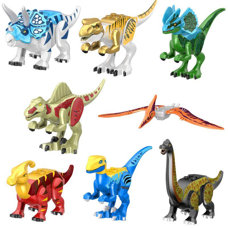 Pcs Jurassic Dinosaurs Building Blocks With Intricately Detailed Tyrannosaurus Rex Figures**