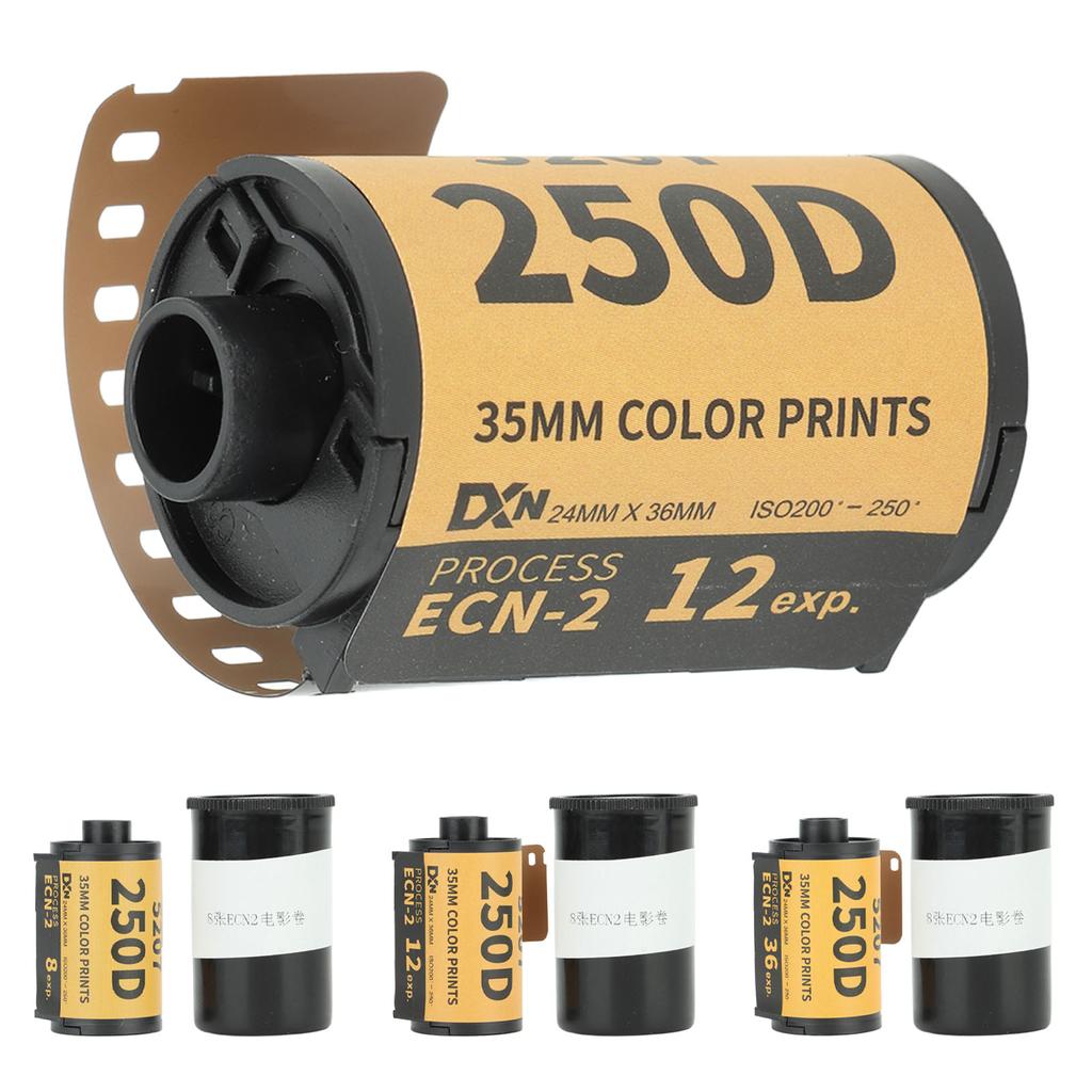 35mm Color Print Film Professional Wide Exposure Range ECN 2 Process Colour Print Camera Film for 13