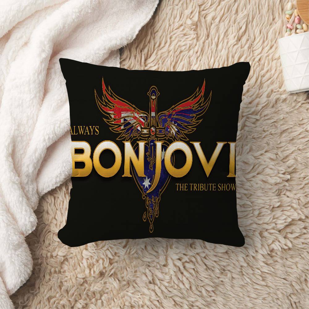 B-BonS J-Jovi Pillow Anime Pillow Sofa Bed Head Pillow Cover Cushion Cover 45x45 cm Fashion