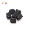 6Pcs Plastic Tire Air Valve Stem Caps Tyre Wheel Rims Dust Cover for Auto Car