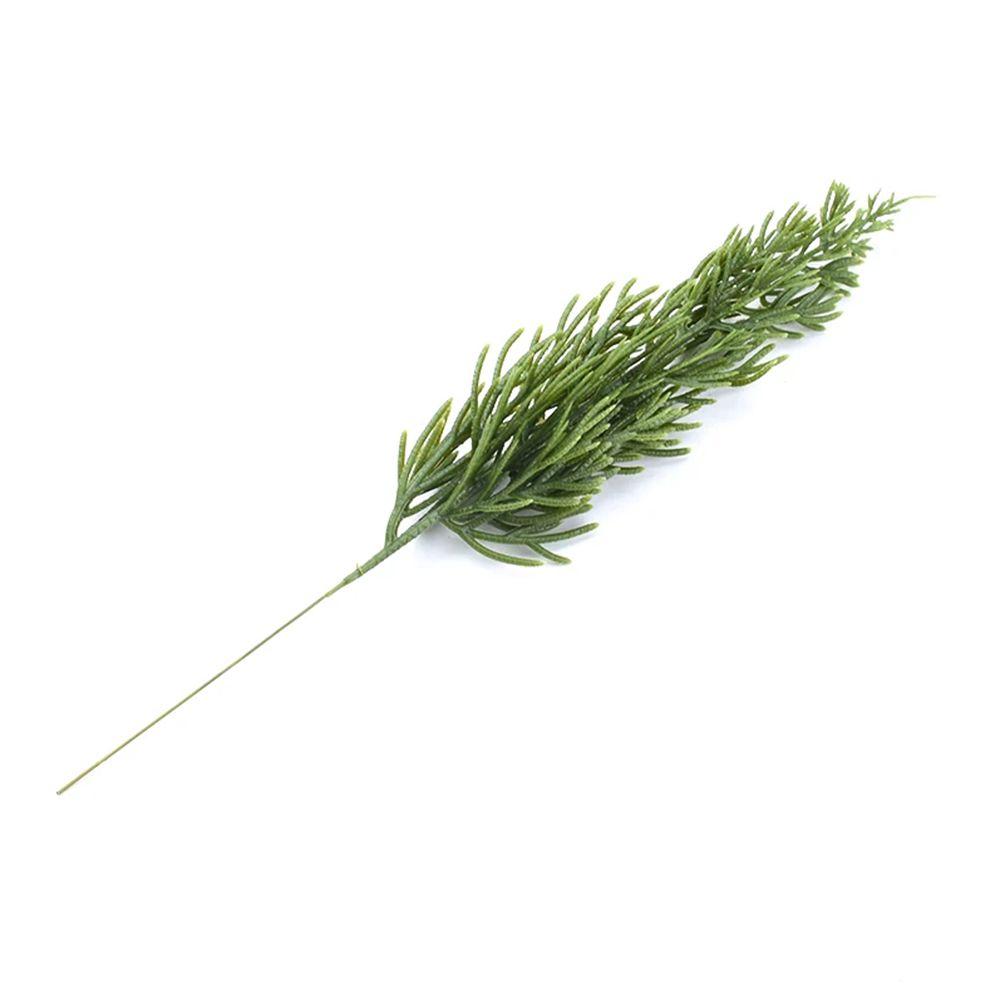 10/30pcs Artificial Plants Home Decor Wedding Bridal Home Vase Outdoor Garden Green Christmas Tree Holiday Party Decor Accessory