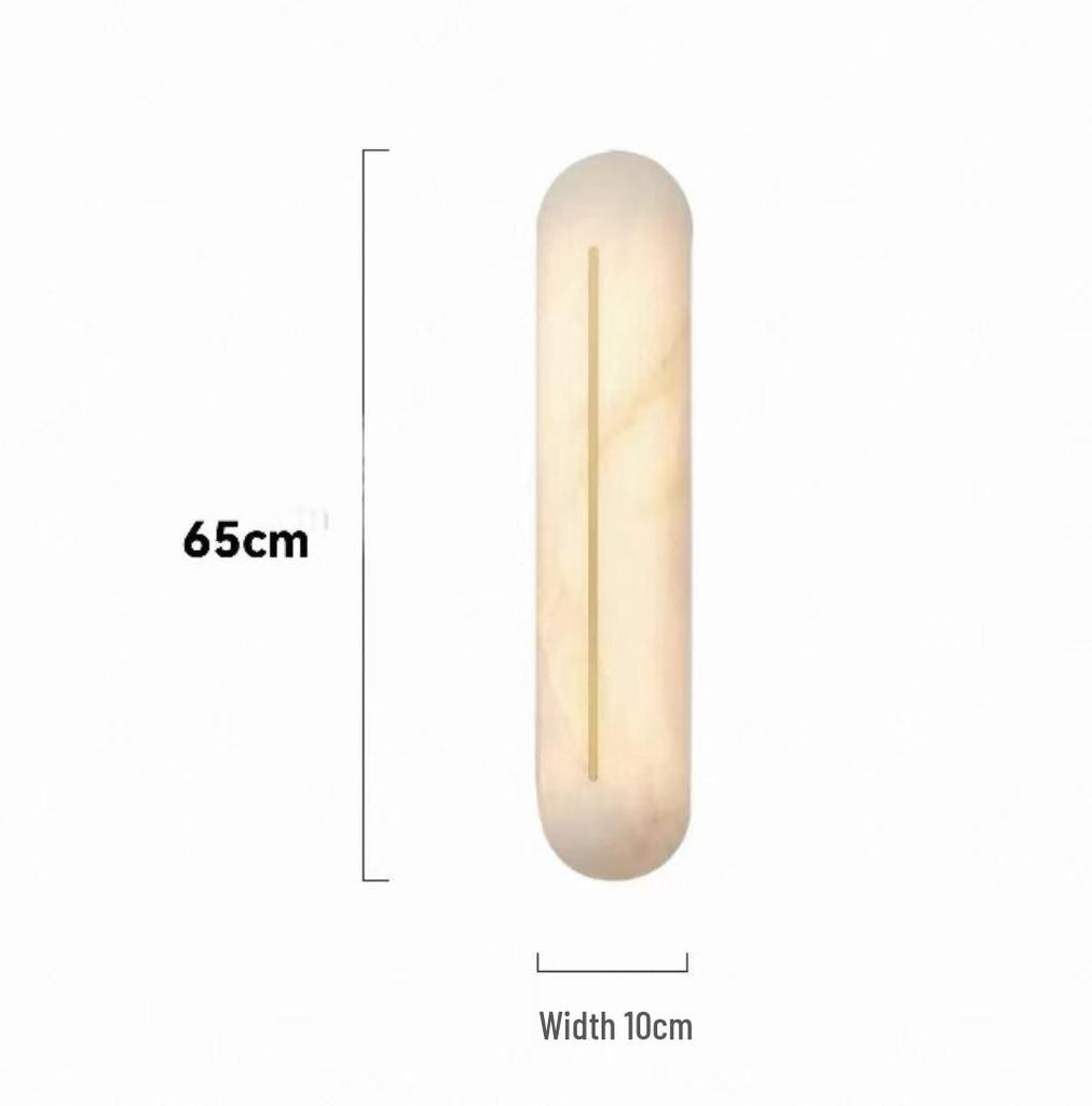 Marble Luxury Staircase Light - Spanish & Italian High-End Bedroom, Balcony, Hallway, Entrance, & Bedside Wall Lamp