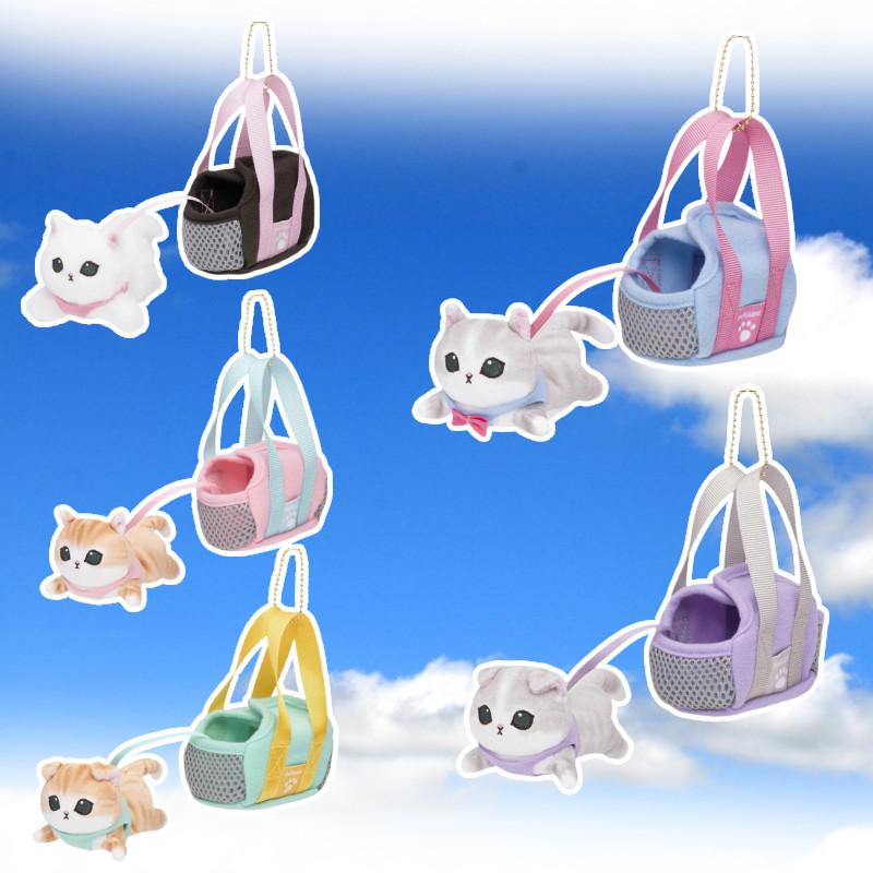 Cute Plush Cat Keychain With Soft Pp Cotton Filling Available In Multiple Colors