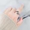 Alloy Open Rings Stacking Rings Vintage Punk Snake Ring Jewelry Accessorie