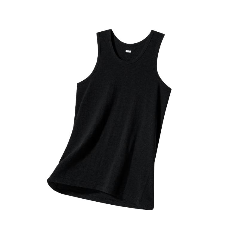 Yiershuang Men s 100% Cotton Ribbed Tank Top (3-Pack) L