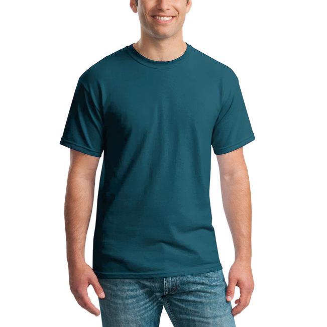 Men's Solid Color Fitness T-shirt - Short Sleeve