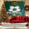 Custom Name Personalized Club Santos Laguna Print Tapestry, Wall Art Decor, Bedroom, Dorm, Apartment, LivingRoom, Party Backdrop, Gift for Birthday