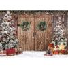 Christmas Tapestry Santa and Reindeer Delivering Gifts Tapestry Home Living Room Bedroom Dorm Wall Hanging Decorative Blanket