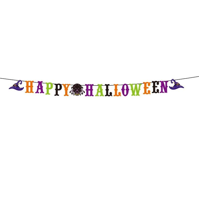 Halloween Party Haunted House Hanging Garland Pennant Banner Decoration 16 Types