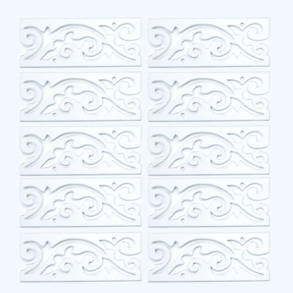 Kick Line Wall Stickers Acrylic Waterproof Home Decoration 10Pcs Mirror
