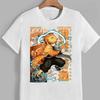 Demon Slayer Agatsuma Zenitsu T Shirt Summer Cotton Men Women Top Tee Streetwear Casual Trend Oversize Loose Short Sleeve HipHop