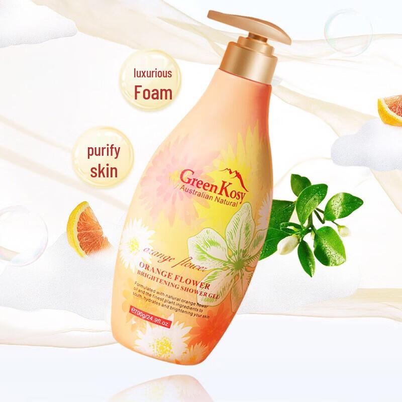 GreenKosy Orange Blossom Brightening Body Wash