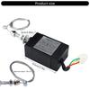 Diesels Engine Stop Solenoid Stoppage Control 12V/24V Electric Valves Suitable for Energy Saving Motor Management Safety