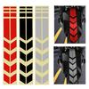 Motorcycle Arrow Stickers Fender Paste Waterproof Oilproof Reflective Stripe Motorbike Tape Decal Moto Accessories Universal