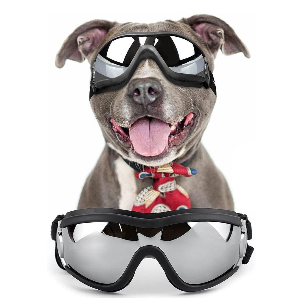 Anti-Fog Dogs Goggles Adjustable Strap Dog Eye Wear Protection Pet Glasses  Medium Large Dogs