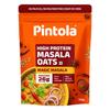 Pintola 26g Avena Masala ad Alto Contenuto Proteico 750g, Magic Masala, Cereali per la Colazione con Fibre e Verdure, Senza Olio di Palma, Senza Conservanti, 5 min S Sano