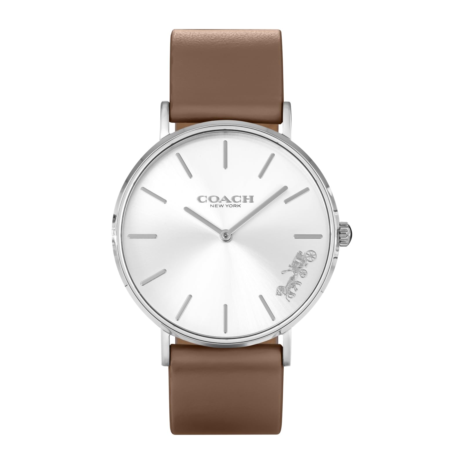 

Часы PERRY Silver Dial Stainless Steel Quartz 36MM 14503120 Brown [Coach] Женские [Товар]