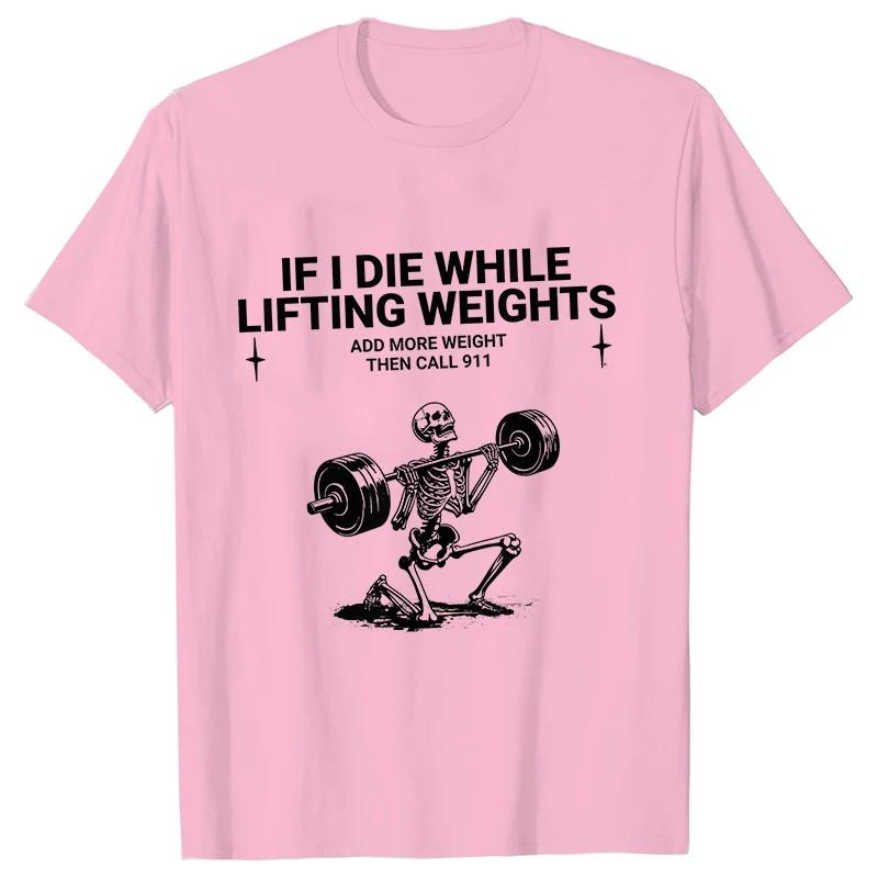 Gym Workout T-shirts for Men Clothing Funny Weightlifting Tshirts Short Sleeve Tops Clothes Fitness Exercise Tee Shirts Homme