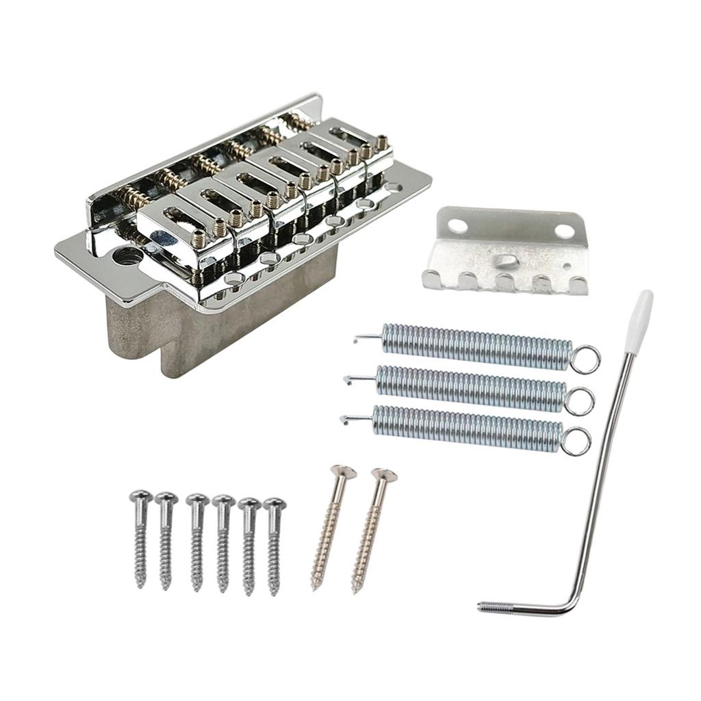 Guitar Tremolo Bridge Accessories Professional Heavy Duty Electric Guitar Parts for Practice Stage Show Maintenance Repairing