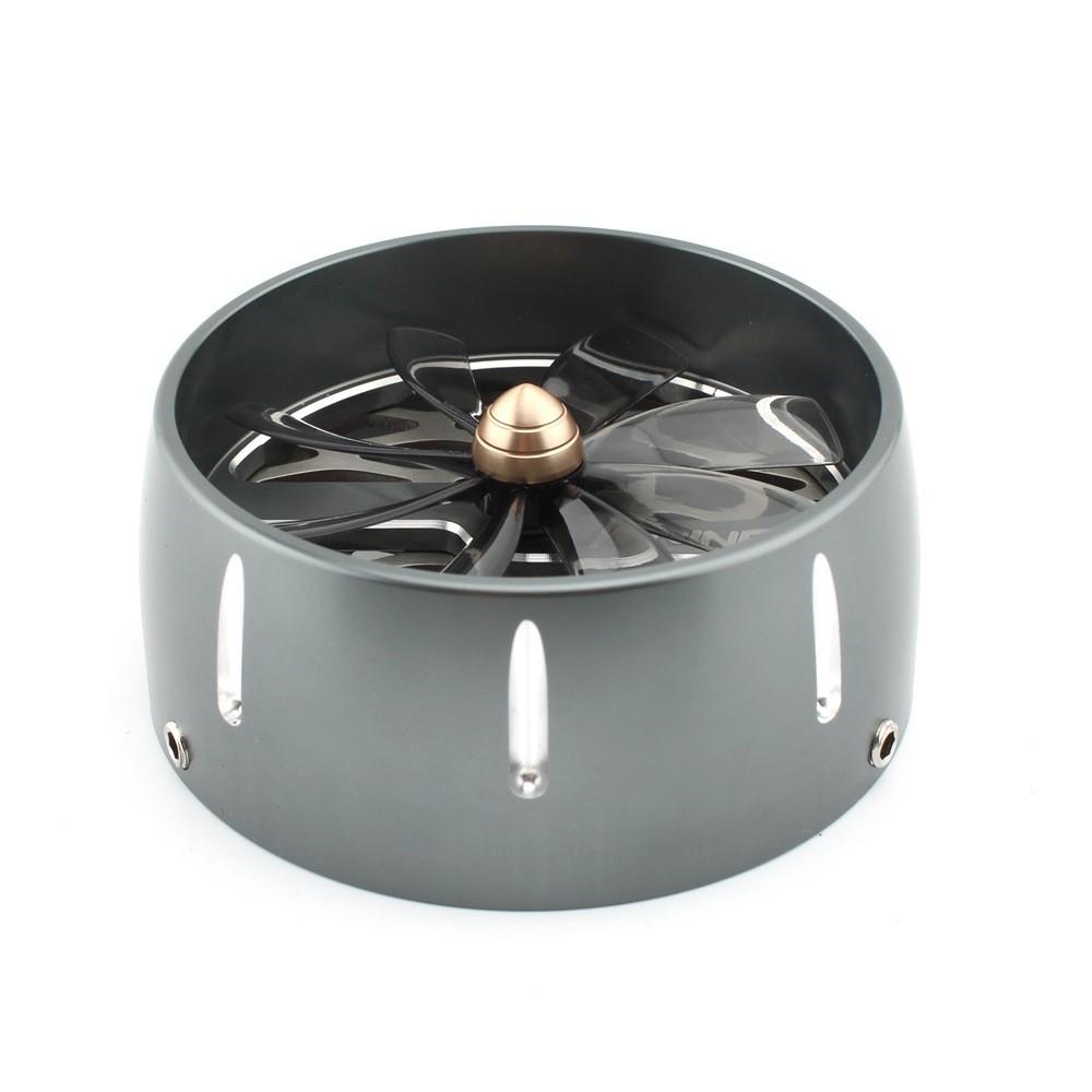 

Декоративная уникальная накладка воздухозаборника для R Nine T Scrambler в элегантной черной отделке Titanium