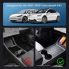 For Tesla Model Y&3 2025 2025 2025 Car USB Shunt Hub 27W Fast Charging Docking Station Center Console Adapter Type-C Accessories